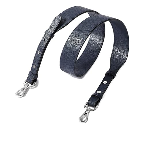 106-110cm Verstellbarer Taschengurt Schultergurt Für Taschen, 3,8 cm breiter Universal Ersatz Schultergurt Umhängegurt Leder Tragegurt für Handtasche Schulterriemen Taschen Zubehör -Navy blau 106-110cm Verstellbarer Taschengurt Schultergurt Für Taschen, 3,8 cm breiter Universal Ersatz Schultergurt Umhängegurt Leder Tragegurt für Handtasche Schulterriemen Taschen Zubehör -Navy blau von PTNKUIIY