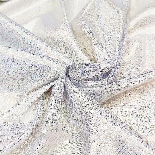 150cm *1m Pailletten Glitzer Dekostoff Modestoff Kostümstoff zum Nähen Kleidungsstoff für Hochzeit Geburtstag Party Nähen von Brautschleiern Hochzeitskleid Tischläufer Tutu Röcken -Silber Weiß 150cm *1m Pailletten Glitzer Dekostoff Modestoff Kostümstoff zum Nähen Kleidungsstoff für Hochzeit Geburtstag Party Nähen von Brautschleiern Hochzeitskleid Tischläufer Tutu Röcken -Silber Weiß von PTNKUIIY