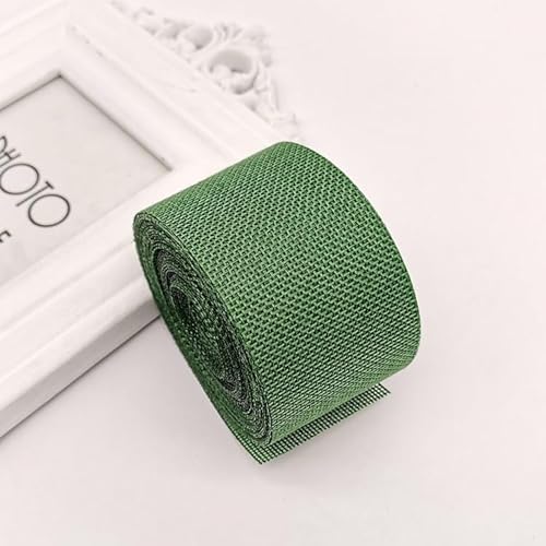 2 Rolle Juteband,5cm Breit 10 Meter Sackleinen Juteband Burlap Vintage Geschenkband Sackleinen Stoff Dekoband für Hochzeitdeko Geschenkverpackung Basteln Handwerk Weihnachten, Herbstkranz -Grün 2 Rolle Juteband,5cm Breit 10 Meter Sackleinen Juteband Burlap Vintage Geschenkband Sackleinen Stoff Dekoband für Hochzeitdeko Geschenkverpackung Basteln Handwerk Weihnachten, Herbstkranz -Grün von PTNKUIIY
