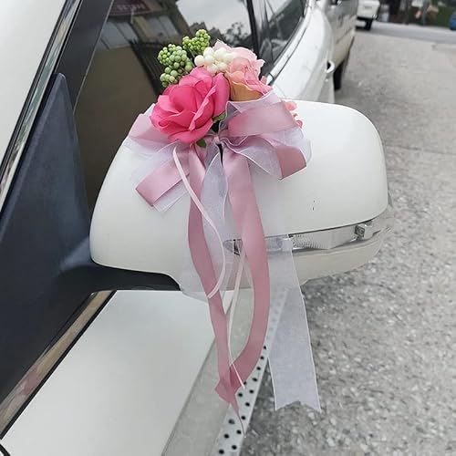 6 Stück Autoschleifen Antennenschleifen,Auto Deko Künstliche Rose Blumen Auto Dekoration Hochzeitsdeko Auto Wedding Blumendekoration Braut Paar Dekoration für Hochzeit Party Geburtstag,Rosa Weiß 6 Stück Autoschleifen Antennenschleifen,Auto Deko Künstliche Rose Blumen Auto Dekoration Hochzeitsdeko Auto Wedding Blumendekoration Braut Paar Dekoration für Hochzeit Party Geburtstag,Rosa Weiß von PTNKUIIY
