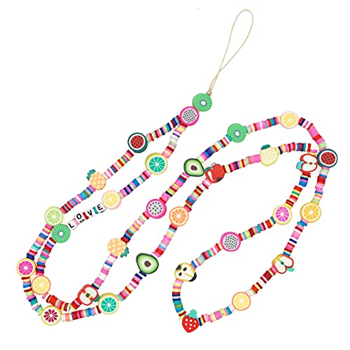 Böhmische Anti-verlorene Handykette,Perlen Handyanhänger Telefon Lanyard Bunte Perlen Telefon Kette Strap Schlüsselband Halsband Kordel zum Umhängen Handschlaufe Handyband für Handy Hülle für Frauen Böhmische Anti-verlorene Handykette,Perlen Handyanhänger Telefon Lanyard Bunte Perlen Telefon Kette Strap Schlüsselband Halsband Kordel zum Umhängen Handschlaufe Handyband für Handy Hülle für Frauen von PTNKUIIY