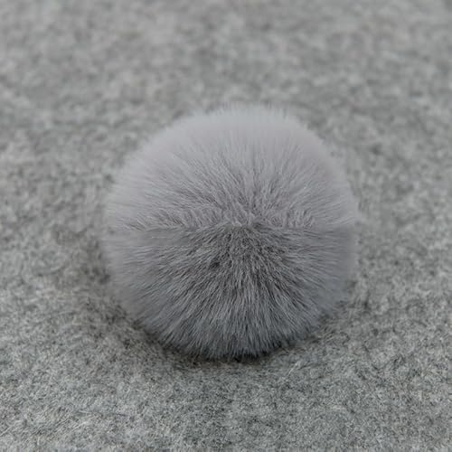 PTNKUIIY 20 Stück Kunstpelz Pompon Fellbommel 4cm Künstlicher Haarball DIY Kunstpelz Pom Poms Ball Flauschiger Pompon für Mützen Schuhe Schals Taschen Schlüsselanhänger für Damen und Mädchen -Grau PTNKUIIY 20 Stück Kunstpelz Pompon Fellbommel 4cm Künstlicher Haarball DIY Kunstpelz Pom Poms Ball Flauschiger Pompon für Mützen Schuhe Schals Taschen Schlüsselanhänger für Damen und Mädchen -Grau von PTNKUIIY