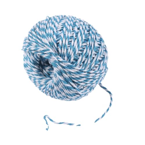 PTNKUIIY Blau weiß Baumwollschnur -1 Rollen 75M * 1.5MM Bäcker Schnur Bastelschnur Dekokordel Schnur Paketschnur Bäcker Bindfäden Floristik, Geschenke, DIY-Kunst, Tags, Backen, Gartenarbeit PTNKUIIY Blau weiß Baumwollschnur -1 Rollen 75M * 1.5MM Bäcker Schnur Bastelschnur Dekokordel Schnur Paketschnur Bäcker Bindfäden Floristik, Geschenke, DIY-Kunst, Tags, Backen, Gartenarbeit von PTNKUIIY