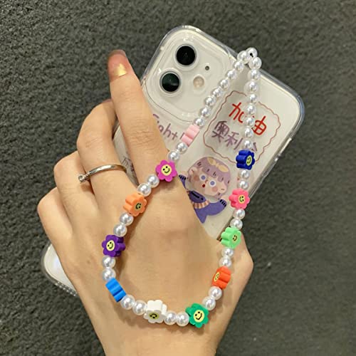 PTNKUIIY Handykette Perlen Handyanhänger, Böhmen Stil Bunte Perlen Telefon Kette Anti-Verlorene Handy Straps Acryl Handyschmuck Handgelenk Lanyard Schlüsselband für Frauen, Auto Schlüsselanhänger PTNKUIIY Handykette Perlen Handyanhänger, Böhmen Stil Bunte Perlen Telefon Kette Anti-Verlorene Handy Straps Acryl Handyschmuck Handgelenk Lanyard Schlüsselband für Frauen, Auto Schlüsselanhänger von PTNKUIIY