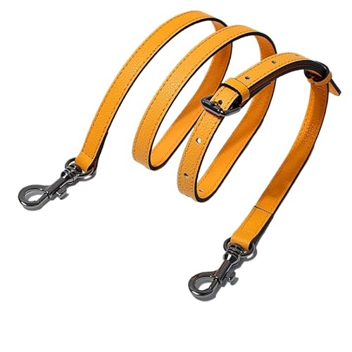 PTNKUIIY Leder Schulterriemen Trageriemen Schultergurt für Taschen - 1,5CM Breit 110-130cm verstellbare Ersatz Taschengurt Gurt Riemen Tragegurt für DIY Damen Geldbörse Handtaschen -Gelb PTNKUIIY Leder Schulterriemen Trageriemen Schultergurt für Taschen - 1,5CM Breit 110-130cm verstellbare Ersatz Taschengurt Gurt Riemen Tragegurt für DIY Damen Geldbörse Handtaschen -Gelb von PTNKUIIY