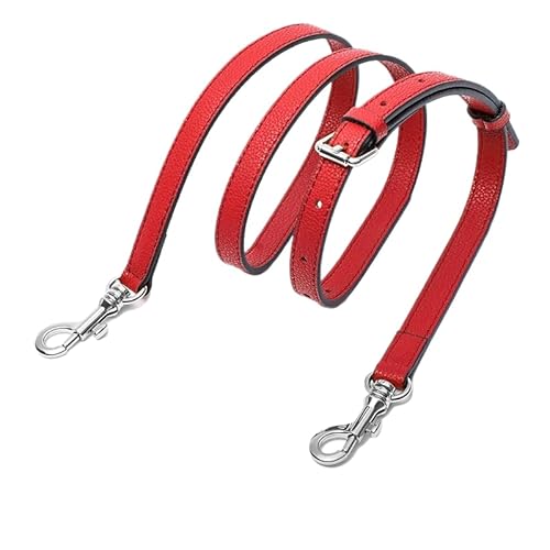 PTNKUIIY Leder Schulterriemen Trageriemen Schultergurt für Taschen - 2,5CM Breit 110-130cm verstellbare Ersatz Taschengurt Gurt Riemen Tragegurt für DIY Damen Geldbörse Handtaschen -Rot PTNKUIIY Leder Schulterriemen Trageriemen Schultergurt für Taschen - 2,5CM Breit 110-130cm verstellbare Ersatz Taschengurt Gurt Riemen Tragegurt für DIY Damen Geldbörse Handtaschen -Rot von PTNKUIIY