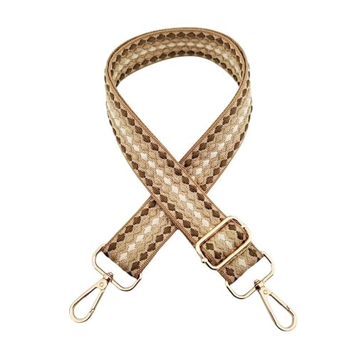 PTNKUIIY Taschengurt 72-130CM Verstellbarer Schultergurt für Taschen 3.8cm Breit Schulterriemen für Taschen Boho-Stil Ersatz Trageriemen Taschenhenkel für Tasche Handtaschen DIY Zubehör -Gold Kaffee PTNKUIIY Taschengurt 72-130CM Verstellbarer Schultergurt für Taschen 3.8cm Breit Schulterriemen für Taschen Boho-Stil Ersatz Trageriemen Taschenhenkel für Tasche Handtaschen DIY Zubehör -Gold Kaffee von PTNKUIIY