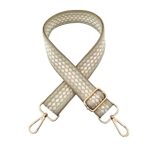 PTNKUIIY Taschengurt 72-130CM Verstellbarer Schultergurt für Taschen 3.8cm Breit Schulterriemen für Taschen Boho-Stil Ersatz Trageriemen Taschenhenkel für Tasche Handtaschen DIY Zubehör -Khaki Grün PTNKUIIY Taschengurt 72-130CM Verstellbarer Schultergurt für Taschen 3.8cm Breit Schulterriemen für Taschen Boho-Stil Ersatz Trageriemen Taschenhenkel für Tasche Handtaschen DIY Zubehör -Khaki Grün von PTNKUIIY