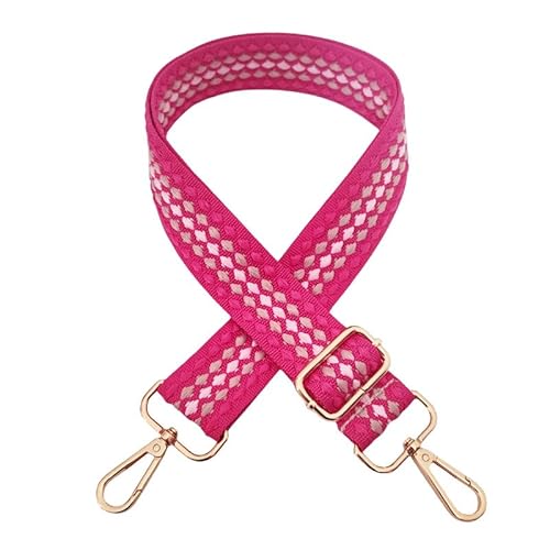 PTNKUIIY Taschengurt 72-130CM Verstellbarer Schultergurt für Taschen 3.8cm Breit Schulterriemen für Taschen Boho-Stil Ersatz Trageriemen Taschenhenkel für Tasche Handtaschen DIY Zubehör -Rose PTNKUIIY Taschengurt 72-130CM Verstellbarer Schultergurt für Taschen 3.8cm Breit Schulterriemen für Taschen Boho-Stil Ersatz Trageriemen Taschenhenkel für Tasche Handtaschen DIY Zubehör -Rose von PTNKUIIY