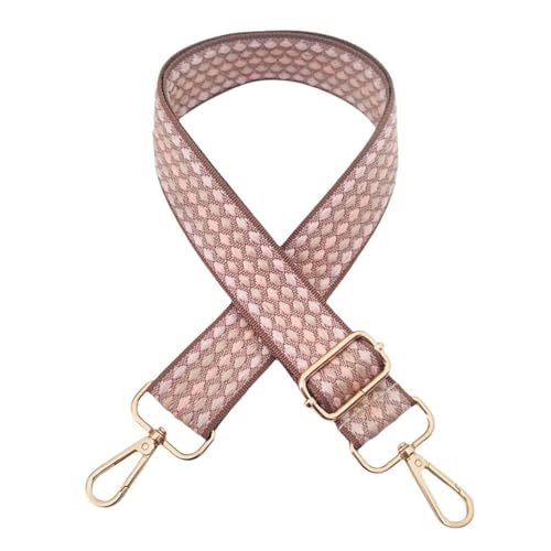 PTNKUIIY Verstellbarer Schultergurt für Taschen 72-130CM, 3.8cm Breit, Boho-Stil, Rosa, Nylon, Druckknopfverschluss PTNKUIIY Verstellbarer Schultergurt für Taschen 72-130CM, 3.8cm Breit, Boho-Stil, Rosa, Nylon, Druckknopfverschluss von PTNKUIIY