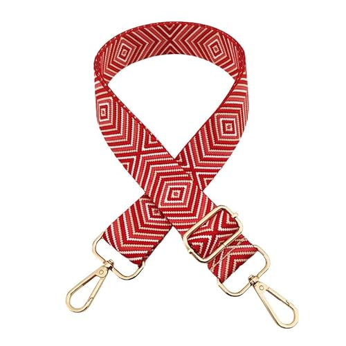PTNKUIIY Taschengurt 72-130CM Verstellbarer Schultergurt für Taschen 3.8cm Breit Taschengurte zum Wechseln Umhängegurt Schulterriemen für Crossbody Bag Gurt Taschenriemen Damen Zubehör-Rot PTNKUIIY Taschengurt 72-130CM Verstellbarer Schultergurt für Taschen 3.8cm Breit Taschengurte zum Wechseln Umhängegurt Schulterriemen für Crossbody Bag Gurt Taschenriemen Damen Zubehör-Rot von PTNKUIIY