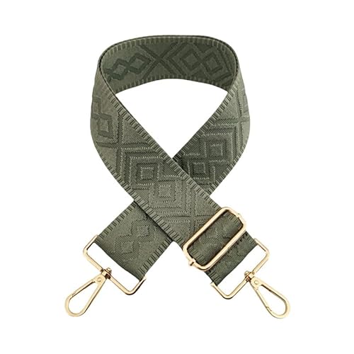 PTNKUIIY Taschengurt 72-130CM Verstellbarer Schultergurt für Taschen 5cm Breit Schulterriemen für Taschen Einfarbig Boho-Stil Ersatz Tragegurt für Tasche Handtaschen DIY Zubehör -Armeegrün PTNKUIIY Taschengurt 72-130CM Verstellbarer Schultergurt für Taschen 5cm Breit Schulterriemen für Taschen Einfarbig Boho-Stil Ersatz Tragegurt für Tasche Handtaschen DIY Zubehör -Armeegrün von PTNKUIIY