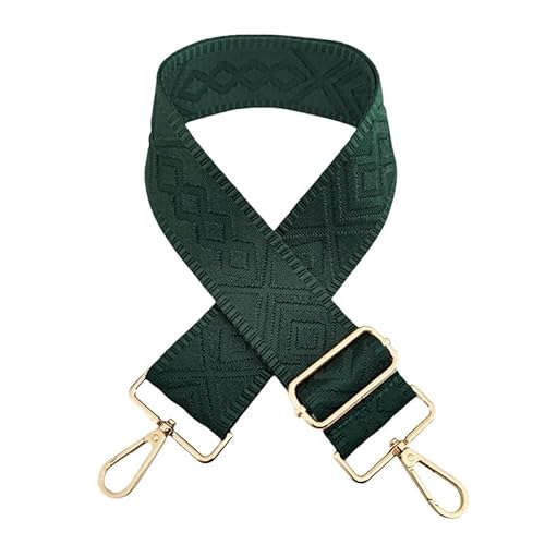 PTNKUIIY Verstellbarer Schulterriemen für Taschen 5cm Breit - Boho-Stil - Grün PTNKUIIY Verstellbarer Schulterriemen für Taschen 5cm Breit - Boho-Stil - Grün von PTNKUIIY