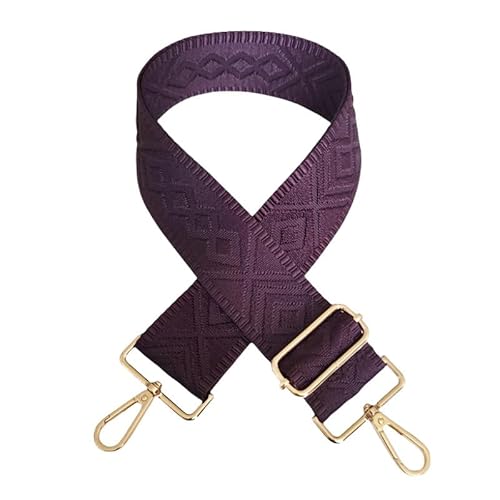 PTNKUIIY Taschengurt 72-130CM Verstellbarer Schultergurt für Taschen 5cm Breit Schulterriemen für Taschen Einfarbig Boho-Stil Ersatz Tragegurt für Tasche Handtaschen DIY Zubehör -Lila PTNKUIIY Taschengurt 72-130CM Verstellbarer Schultergurt für Taschen 5cm Breit Schulterriemen für Taschen Einfarbig Boho-Stil Ersatz Tragegurt für Tasche Handtaschen DIY Zubehör -Lila von PTNKUIIY