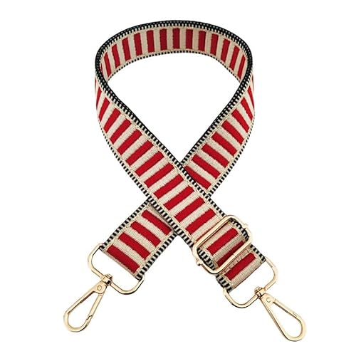PTNKUIIY Taschengurt 72-130CM Verstellbarer Schultergurt für Taschen Schulterriemen Taschengurte zum Wechseln Ersatz Tragegurt Umhängegurt für Tragetaschen Handtaschen DIY Zubehör -Rot von PTNKUIIY
