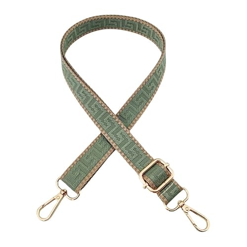 PTNKUIIY Taschengurte zum Wechseln 72-130CM Boho-Stil Schultergurt Breit 2,5cm Umhängegurt Schultergurt für Taschen Schultertasche Handtaschen,DIY Zubehör Schulterriemen für Damen Herren-Grün Khaki PTNKUIIY Taschengurte zum Wechseln 72-130CM Boho-Stil Schultergurt Breit 2,5cm Umhängegurt Schultergurt für Taschen Schultertasche Handtaschen,DIY Zubehör Schulterriemen für Damen Herren-Grün Khaki von PTNKUIIY