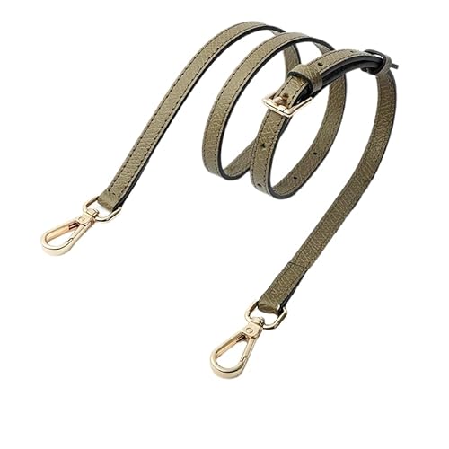 PTNKUIIY Verstellbarer Leder Taschengurt Schultergurt Für Taschen,1,2 cm breiter Leder Schulterriemen 95cm-115cm Ersatz Tragegurt Umhängegurt DIY Riemen für Damen Handtaschen Geldbörse-Armeegrün PTNKUIIY Verstellbarer Leder Taschengurt Schultergurt Für Taschen,1,2 cm breiter Leder Schulterriemen 95cm-115cm Ersatz Tragegurt Umhängegurt DIY Riemen für Damen Handtaschen Geldbörse-Armeegrün von PTNKUIIY