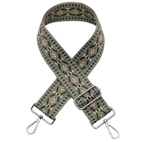 Taschengurt Schulterriemen für Taschen 75-130cm mit Karabiner Mehrfarbiger Bunte Verstellbarer Taschengurt Ersatz Gurt für Handtaschen DIY Zubehör für Tasche Taschenriemen DIY Taschenband,Dunkelgrün Taschengurt Schulterriemen für Taschen 75-130cm mit Karabiner Mehrfarbiger Bunte Verstellbarer Taschengurt Ersatz Gurt für Handtaschen DIY Zubehör für Tasche Taschenriemen DIY Taschenband,Dunkelgrün von PTNKUIIY