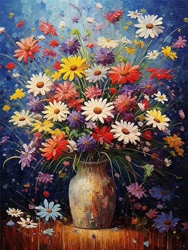 PUCHEN Diamond Painting Bilder, Blumen im Vasen-Ölgemälde,B,40 * 50CM 5D Diamant Painting Bilder Diamant Malerei Set Full Drill Diamant Malerei Bilder Kreuzstich Stickerei Strass für Home Wall PUCHEN Diamond Painting Bilder, Blumen im Vasen-Ölgemälde,B,40 * 50CM 5D Diamant Painting Bilder Diamant Malerei Set Full Drill Diamant Malerei Bilder Kreuzstich Stickerei Strass für Home Wall von PUCHEN