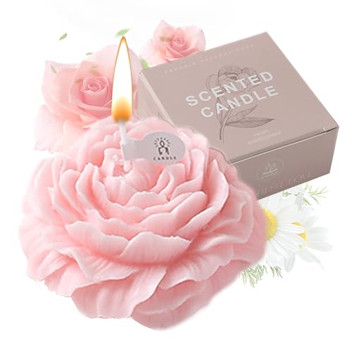 Pfingstrosen-Kerzenduft, dekorative Pfingstrosenblätter, Valentinstag, , Heimdekoration, einzigartiges Geschenk für Frauen, Wohnzimmer, Zuhause, Küche Pfingstrosen-Kerzenduft, dekorative Pfingstrosenblätter, Valentinstag, , Heimdekoration, einzigartiges Geschenk für Frauen, Wohnzimmer, Zuhause, Küche von PUCHEN