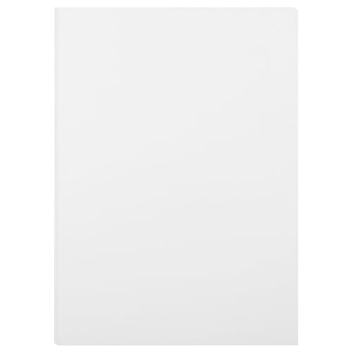 PUCSIQ Fotokarton in Weiß Matt, DIN A4, 70 Blatt, A4 Karton 300g/m² 29.7x21 cm, A4 Papier Karton Weiß Papierkarten Druckerpapier zum Drucken, Basteln, Malen und Schreiben, Beidseitig von PUCSIQ