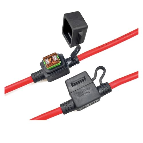PUERLYAR Sicherungshalter HLJC1002G JCASE 58 V 8AWG Sicherungskasten mit Klemmen (HLJC1001G) von PUERLYAR