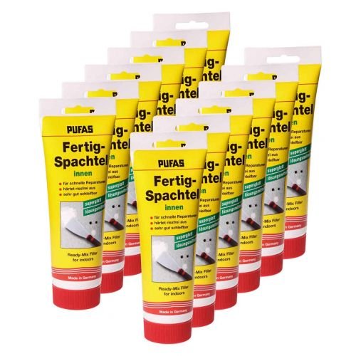 12 x Pufas Fertigspachtel 400g 12 x Pufas Fertigspachtel 400g von PUFAS