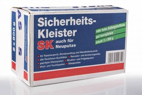 5 x Pufas Sicherheitskleister SK 800g Kleister Tapetenkleister 5 x Pufas Sicherheitskleister SK 800g Kleister Tapetenkleister von PUFAS