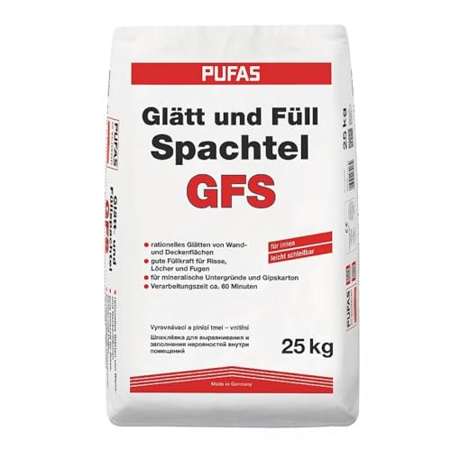 PUFAS Glätt- und Füllspachtel 25 kg PUFAS Glätt- und Füllspachtel 25 kg von PUFAS