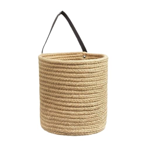 Delicate Cotton Seil Organisatoren Gewebte Seilkörbe Für Innenanlagen Display Und Lagerung Eingang Oder Schlafzimmer von PUGEOAMN