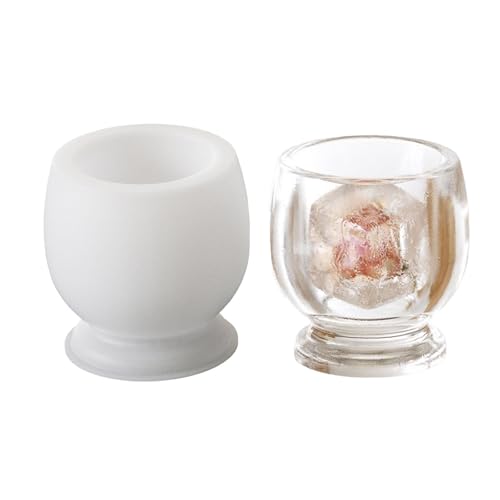 Multiple Size Goblet Sturdy Silicon Schimmelpilz Set Tragbares Zubehör Für Bastelmittelzubehör Kerzenherstellung Gips Basteln von PUGEOAMN