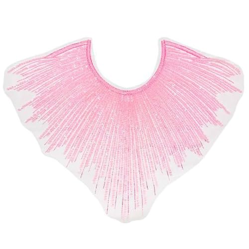 Pailletten Bestickte Kragen Persönlichkeit Modekragen Hand Genähte Appliken Abendkleid Accessoire von PUGEOAMN