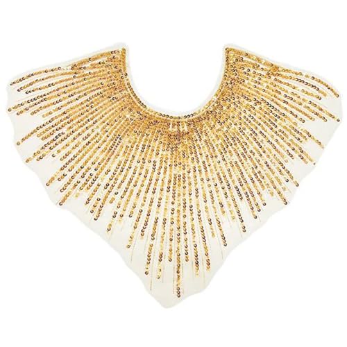 Pailletten Bestickte Kragen Persönlichkeit Modekragen Hand Genähte Appliken Abendkleid Accessoire Pailletten Bestickte Kragen Persönlichkeit Modekragen Hand Genähte Appliken Abendkleid Accessoire von PUGEOAMN