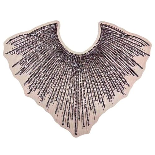 Pailletten Bestickte Kragen Persönlichkeit Modekragen Hand Genähte Appliken Abendkleid Accessoire Pailletten Bestickte Kragen Persönlichkeit Modekragen Hand Genähte Appliken Abendkleid Accessoire von PUGEOAMN