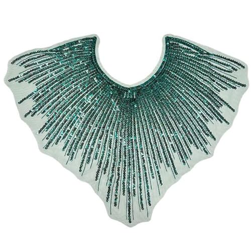 Pailletten Bestickte Kragen Persönlichkeit Modekragen Hand Genähte Appliken Abendkleid Accessoire Pailletten Bestickte Kragen Persönlichkeit Modekragen Hand Genähte Appliken Abendkleid Accessoire von PUGEOAMN