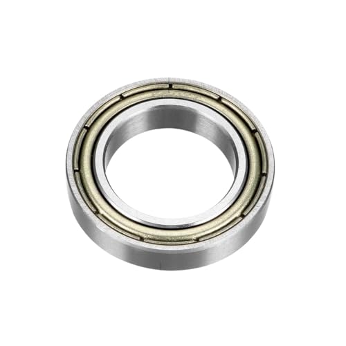 PULaif Lager, 6800 bis 6810 ZZ 2Z -2RS Dünnwandige, metallgeschirmte, gummigedichtete Lagerkugellager(Silver,5PCS-6801 12X21X5MM) von PULaif