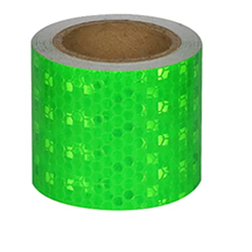 PULaif Reflektierendes Warnband, Reflektierendes Band, Reflektierendes Band, Mehrfarbig, 2 Zoll x 9,8 Fuß(B) von PULaif