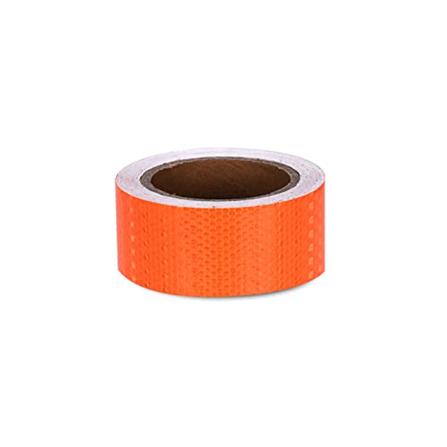 PULaif Reflektierendes Warnband, Reflektierendes Band, Reflektierendes Band, Wabenmuster, wasserdicht, for die Sicherheit im Freien, 5,1 cm x 10,2 m, Mehrfarbig(D) von PULaif