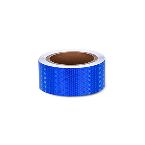 PULaif Reflektierendes Warnband, Reflektierendes Band, Reflektierendes Band, Wabenmuster, wasserdicht, for die Sicherheit im Freien, 5,1 cm x 10,2 m, Mehrfarbig(E) von PULaif