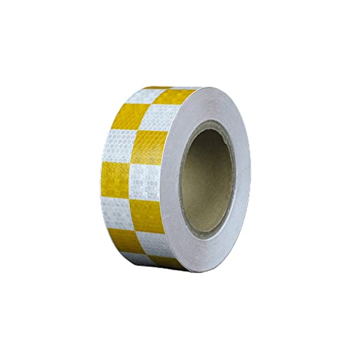 PULaif Reflektierendes Warnband, Reflektierendes Band, Reflektierendes Band 2 Zoll x 82 Fuß Wasserdicht Hohe Sichtbarkeit Mehrfarbig(C) von PULaif
