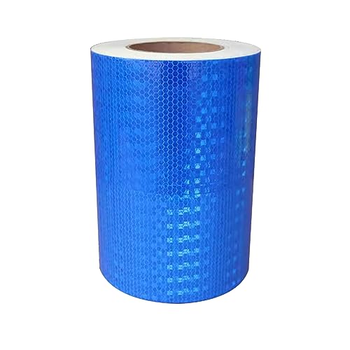 PULaif Reflektierendes Warnband, Reflektierendes Band, Reflektierendes Band 7,87 Zoll x 82 Fuß Mehrfarbig(Blue) von PULaif