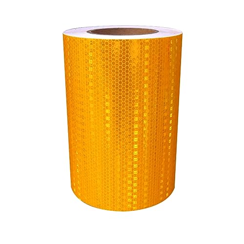 PULaif Reflektierendes Warnband, Reflektierendes Band, Reflektierendes Band 7,87 Zoll x 82 Fuß Mehrfarbig(Yellow) von PULaif