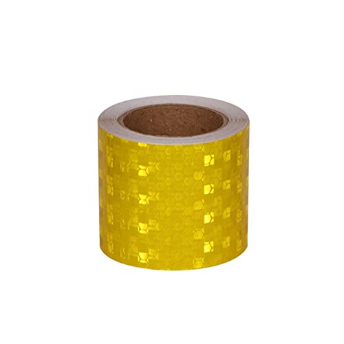 PULaif Reflektierendes Warnband, Reflektierendes Band, Reflektierendes Band Reflektorband Sichtbarkeitsband Warnband 2 Zoll x 9,8 Fuß Mehrfarbig(Red) von PULaif