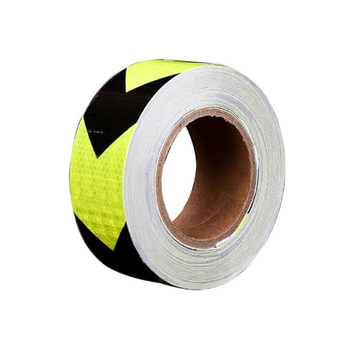 PULaif Reflektierendes Warnband, Reflektierendes Band, Reflektierendes PVC-Klebeband, 5,1 cm x 24,9 m, Mehrfarbig(E) von PULaif