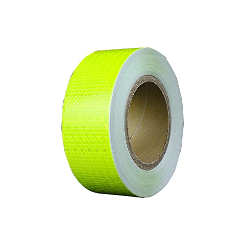 PULaif Reflektierendes Warnband, Reflektierendes Band, Reflektierendes Sicherheitsband, 5,1 cm x 3,9 m, Mehrfarbig(Orange) von PULaif