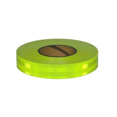 PULaif Reflektierendes Warnband, Reflektierendes Band, Reflektorband Reflektorband fluoreszierend gelb grün mehrere Größen(Width 3cm,Length 10m) von PULaif