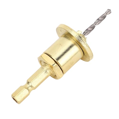 3,2 X 8 Mm Countersink -Bit mit Schraube, Wolframstahlverstellbarer -Tiefenbohrer für Holzbearbeitung. Erstellen Sie Saubere Löcher in Holz, Kunststoff, MDF, Kiefer von PUNELE