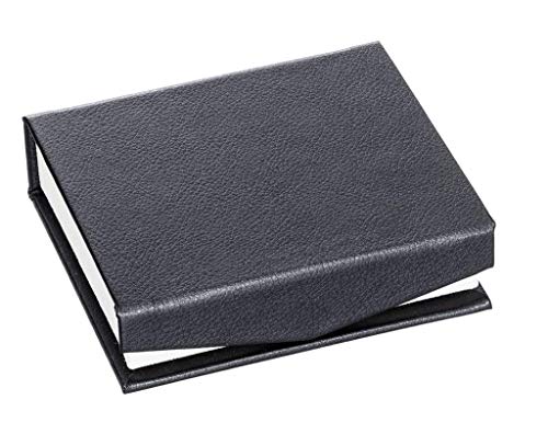 PUREgrey Taschenuhrenetui schwarz/weiß mit Magnetverschluß, Etui Taschenuhr von PUREgrey