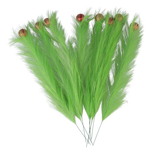 3/8 Stück zarte Zweige, Dekoration, anspruchsvolle Stile, Baumspitzen-Zweige für Weihnachtsdekoration von PURFUU