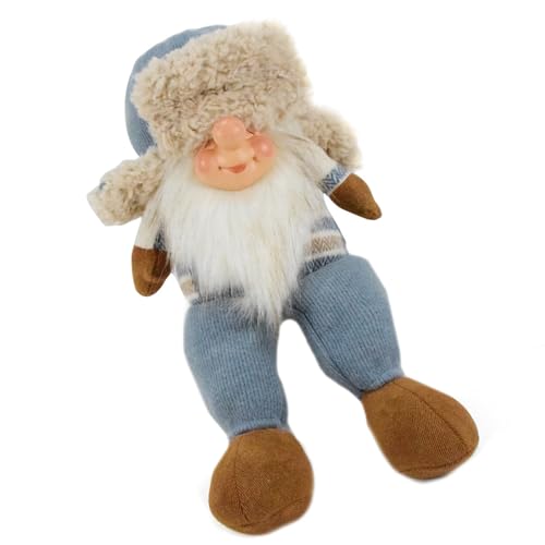 PURFUU Plüsch-Zwerg-Schreibtisch-Ornament, Plüsch-Trapperhut, Zwerg, Weihnachtsfeier, Dekoration für Kinder und Erwachsene von PURFUU